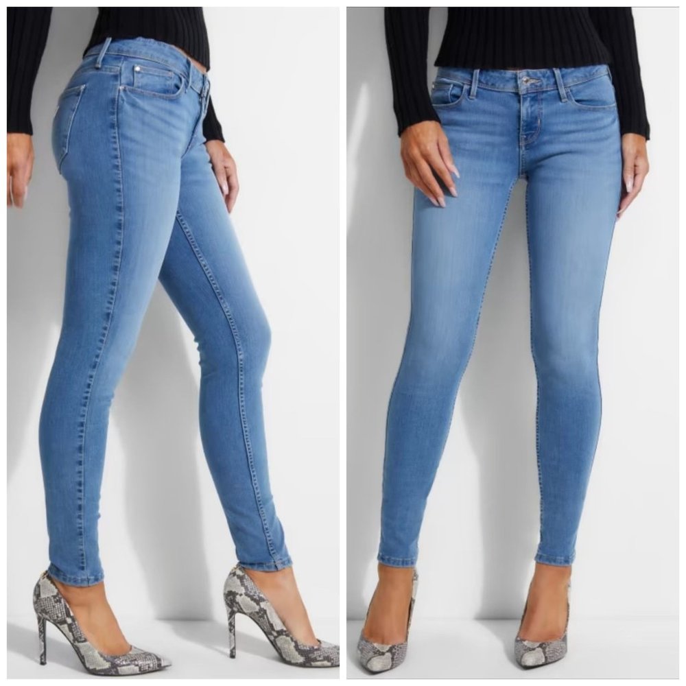 GUESS Women's Eco Power Skinny Jeans